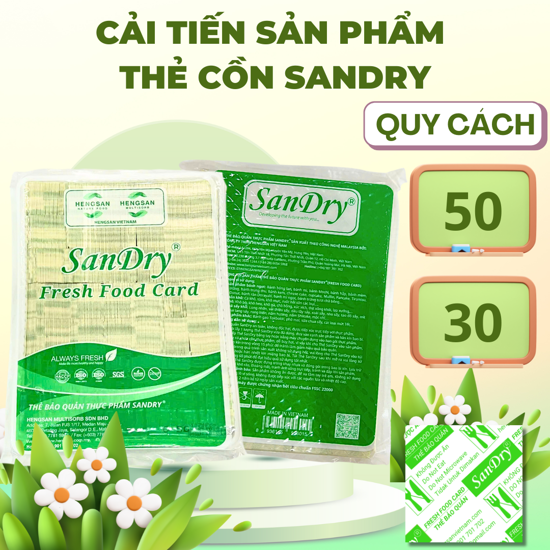 Câu Chuyện Về Cải Tiến Sản Phẩm Thẻ Cồn Sandry Để Đáp Ứng Nhu Cầu Của Người Dùng
